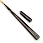 Prestige Cues Black Plate – One Piece Snooker Cue 9.7mm Tip, 18oz, 58
