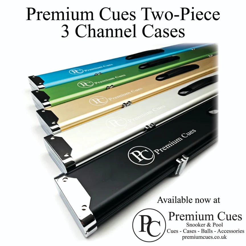 Premium Cues Two-Piece 3 Channel Cases